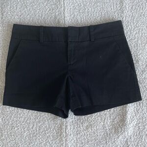 Club Monaco woman’s girls black color cotton shorts. Size 00